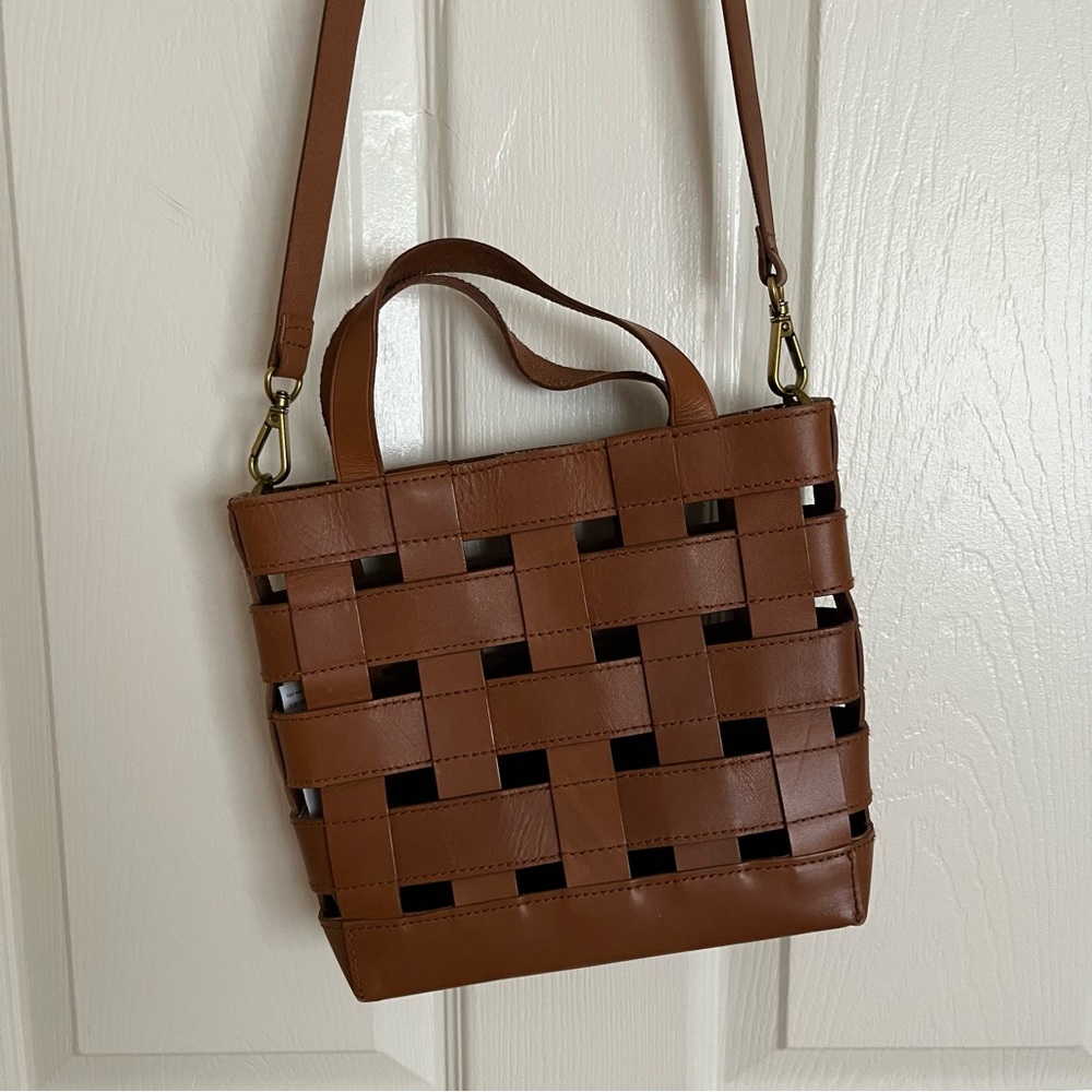 Madewell The Transport Crossbody: Basketweave Edition